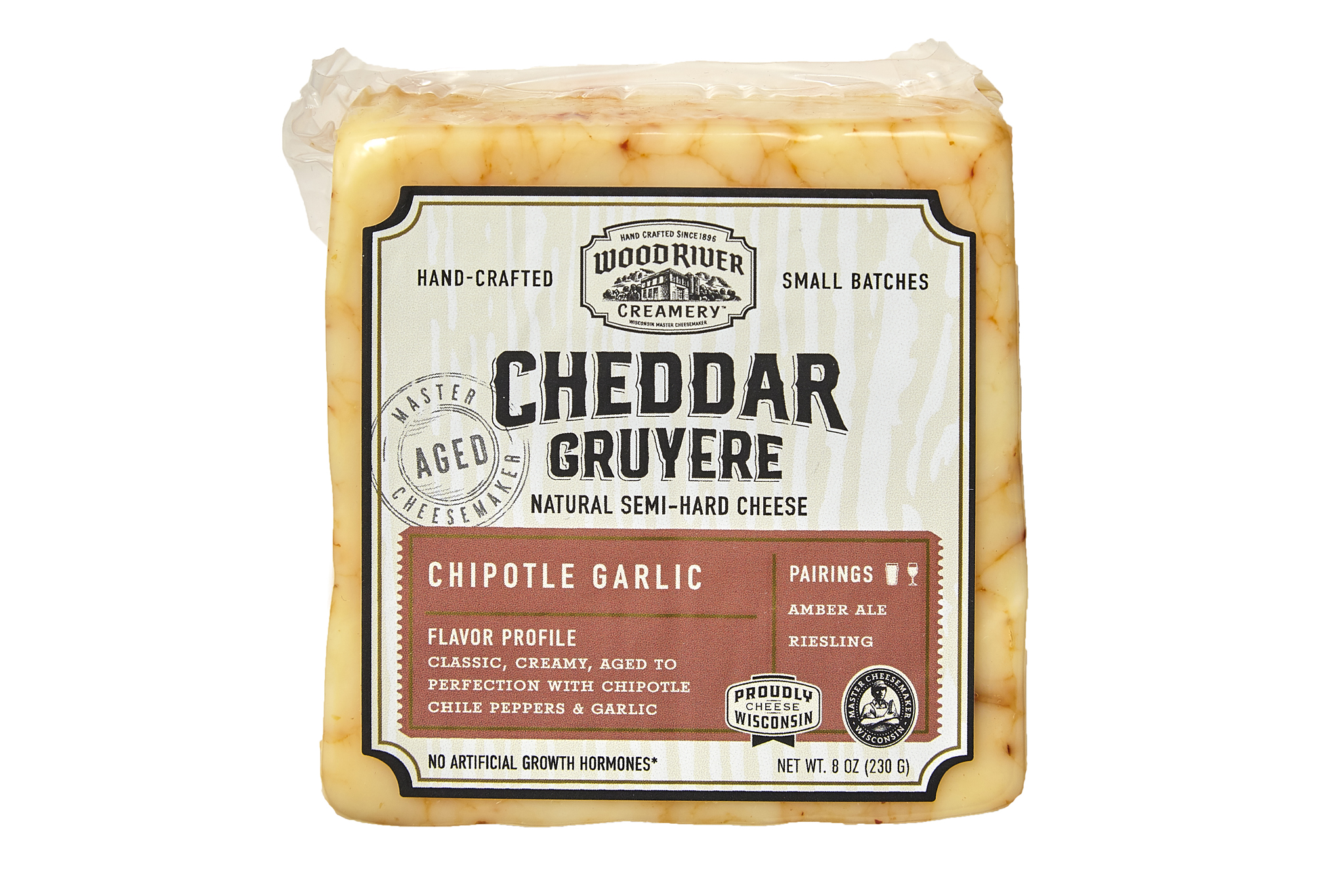 Wood River Creamery Chipotle Garlic front package