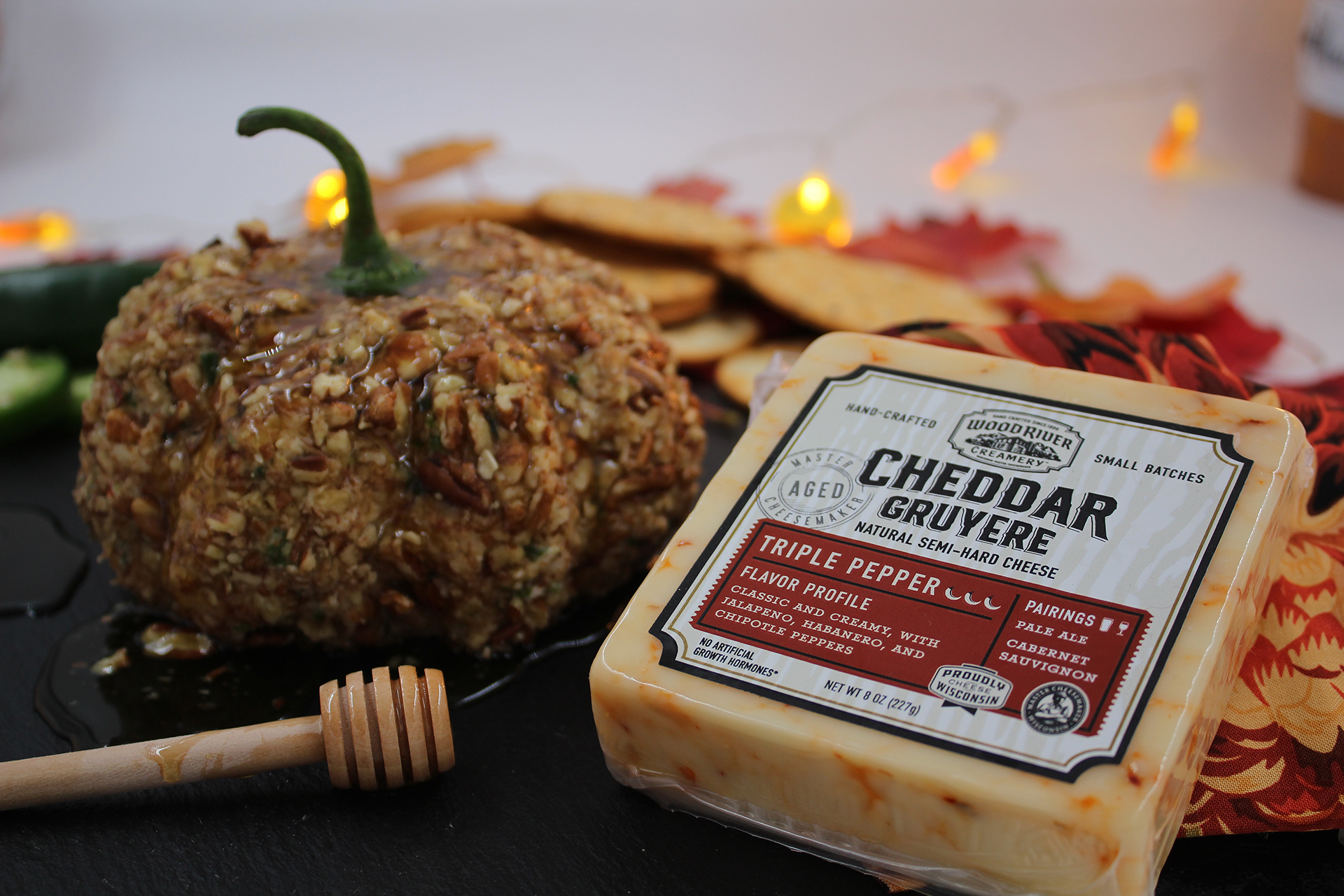 Pepper Pecan Cheese Ball