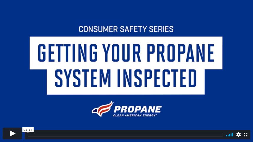 Getting your propane system inspected